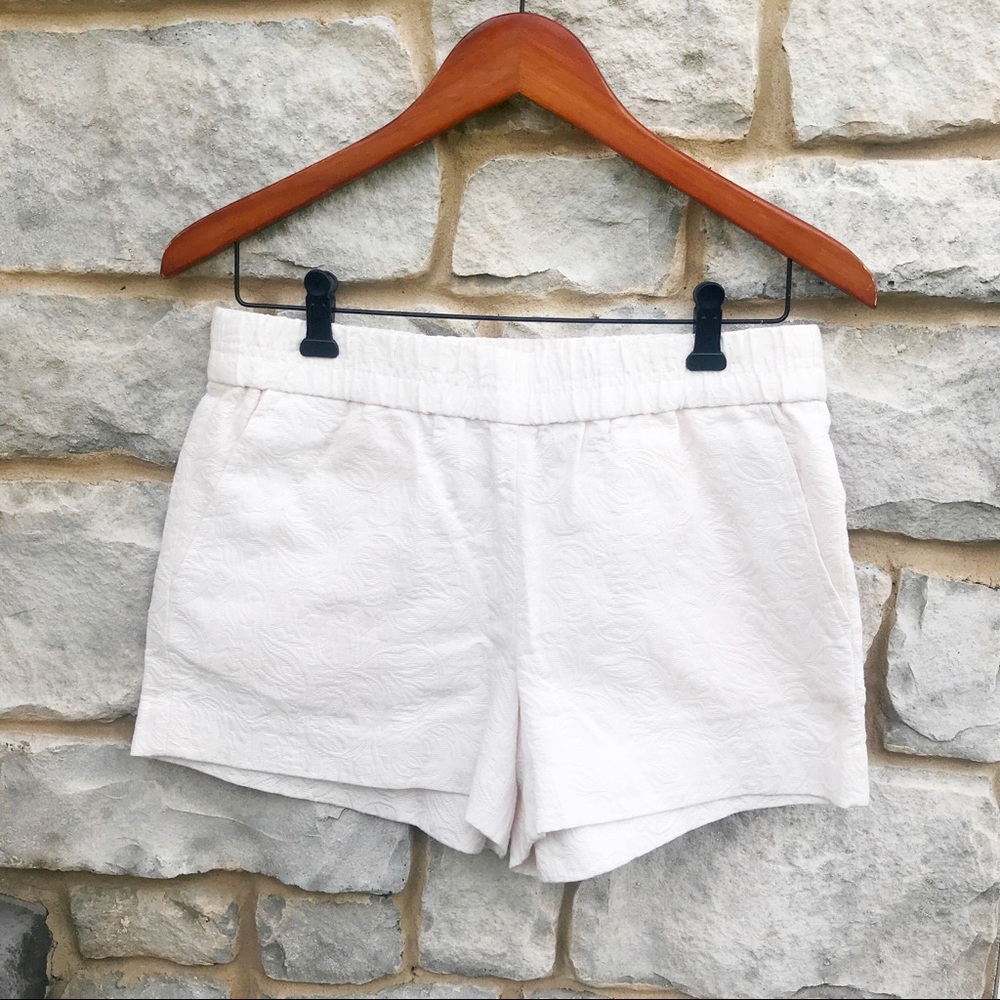 Cream J. Crew Shorts